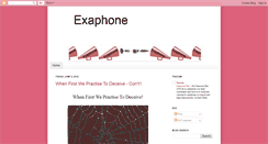 Desktop Screenshot of exaphone.toocan.com
